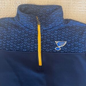 St. Louis Blues Women’s Quarter Zip Size M